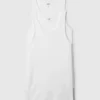 Camiseta sin mangas de punto acanalado (pack de 2)