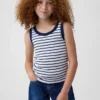 Camiseta sin mangas de punto acanalado para niño