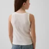 Camiseta sin mangas de punto acanalado para niño