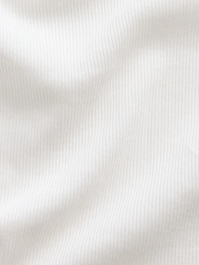 Camiseta sin mangas de punto acanalado para niño