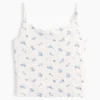 Camiseta sin mangas de punto acanalado «pointelle» para niño