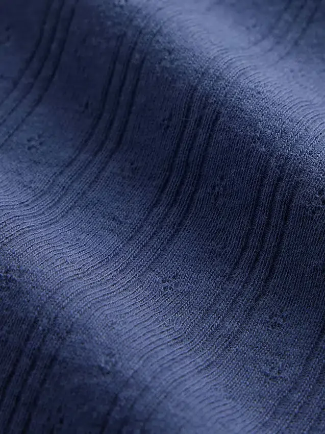 Camiseta sin mangas de punto acanalado «pointelle» para niño