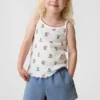 Camiseta sin mangas de punto pointelle «Brannan Bear» para bebés y niños