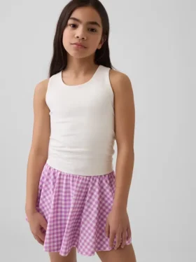 Camiseta sin mangas encogida para niños