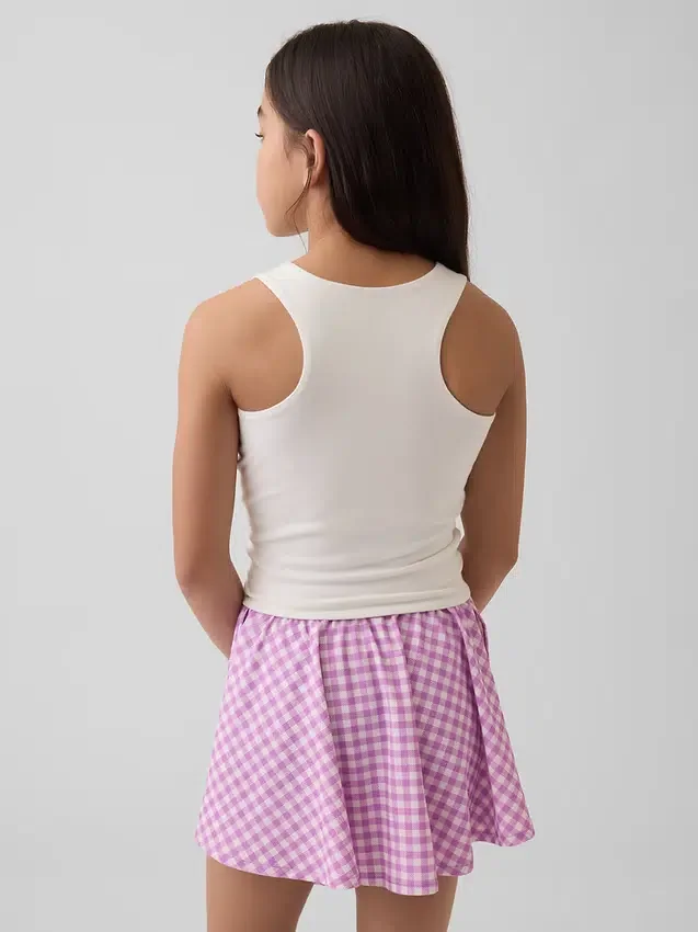 Camiseta sin mangas encogida para niños