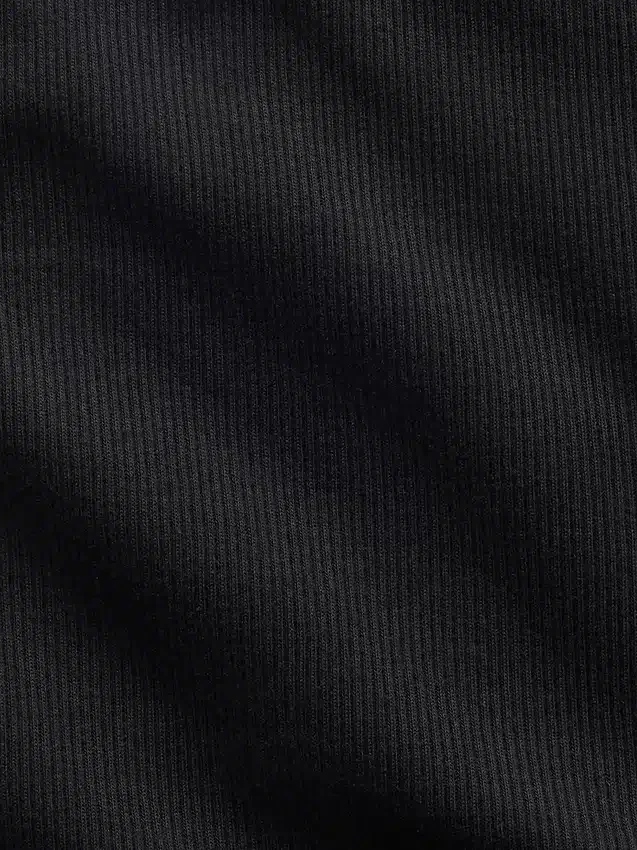 Camiseta sin mangas infantil de cuello cuadrado con canalé
