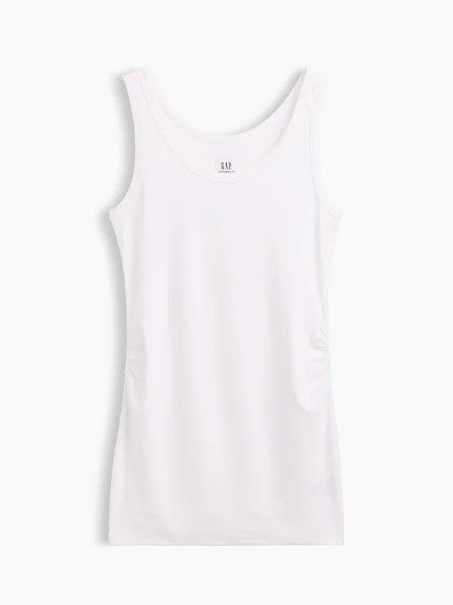 Camiseta sin mangas moderna de premamá