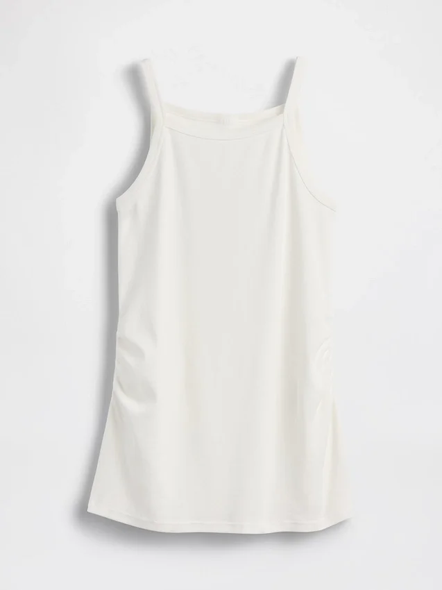 Camiseta sin mangas premamá con cuello delantal