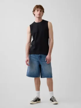 Camiseta sin mangas tipo «muscle»