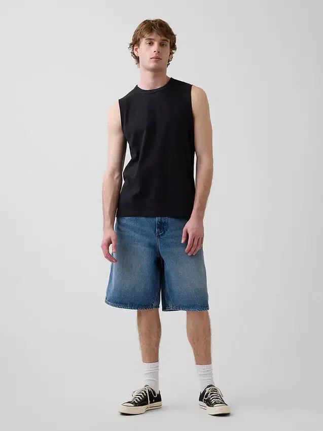 Camiseta sin mangas tipo «muscle»