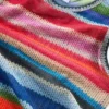 Camiseta sin mangas transparente «Happy Stripe» de Gapstudio