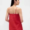 Camiseta sin tirantes de mezcla de lino