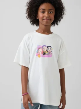 Camiseta túnica infantil con estampado de «K-Pop Demon Hunters»