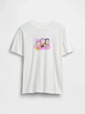 Camiseta túnica infantil con estampado de «K-Pop Demon Hunters»