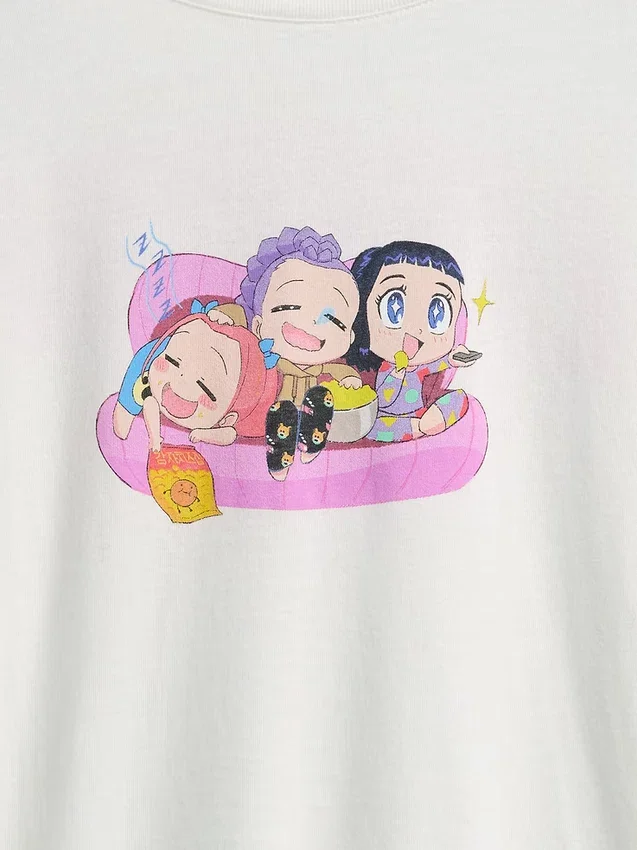 Camiseta túnica infantil con estampado de «K-Pop Demon Hunters»