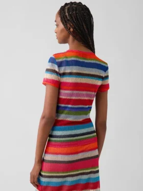 Camiseta transparente con rayas «Happy Stripe» de Gapstudio