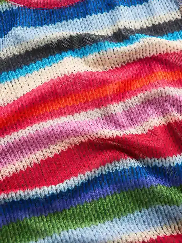 Camiseta transparente con rayas «Happy Stripe» de Gapstudio