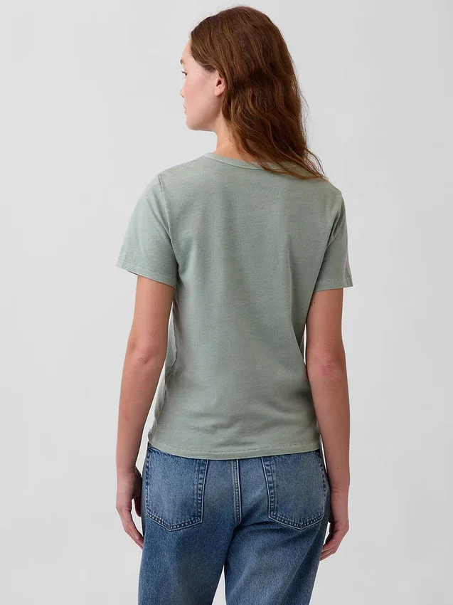 Camiseta Vintagesoft de algodón orgánico