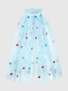 Capa «Sweet Wink» con estrellas de lentejuelas