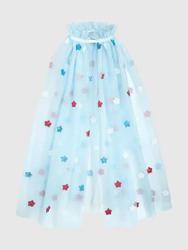 Capa «Sweet Wink» con estrellas de lentejuelas