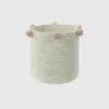 Cesta «Bubbly» de Lorena Canals, color natural-nude