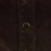 Chaleco corto sin tirantes de pana