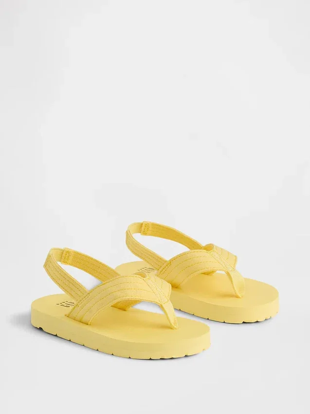 Chanclas de lona para niños pequeños