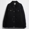 Chaqueta acolchada de lona