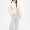 Chaqueta acolchada de sherpa para niños