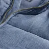 Chaqueta acolchada de vaquero con forro cálido para niños