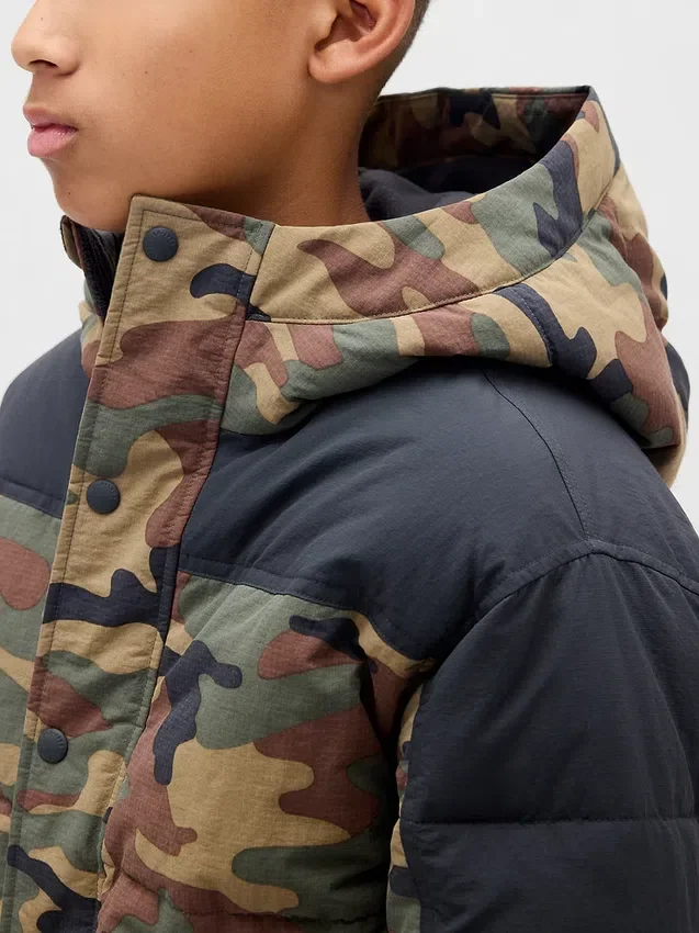 Chaqueta acolchada para niños