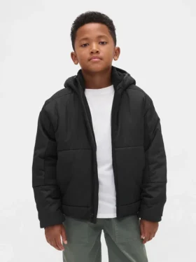 Chaqueta acolchada reciclada para niños