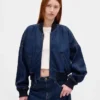 Chaqueta bomber de denim ultrasuave