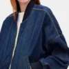 Chaqueta bomber de denim ultrasuave