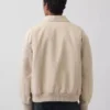 Chaqueta bomber de lona