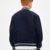 Chaqueta bomber infantil con logotipo «Varsity»