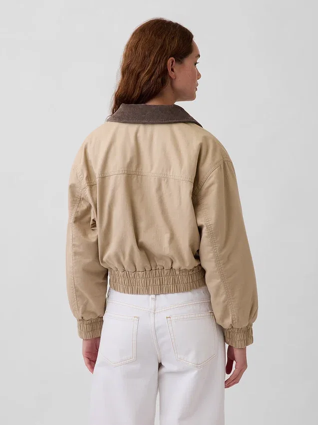Chaqueta bomber oversize