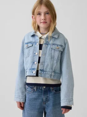 Chaqueta corta vaquera para niño