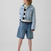Chaqueta corta vaquera para niño