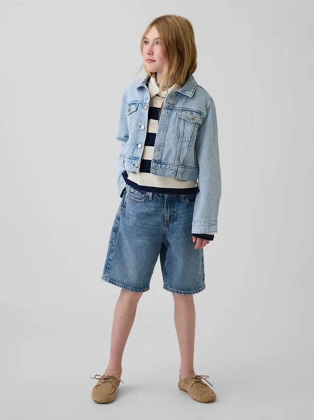 Chaqueta corta vaquera para niño