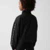 Chaqueta cortavientos con logo de corte holgado para niños