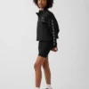 Chaqueta cortavientos con logo de corte holgado para niños