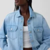 Chaqueta de camisa vaquera de estilo western