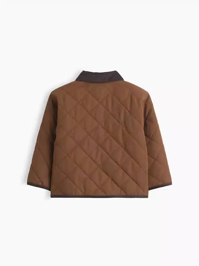 Chaqueta de campo acolchada reciclada para bebés y niños