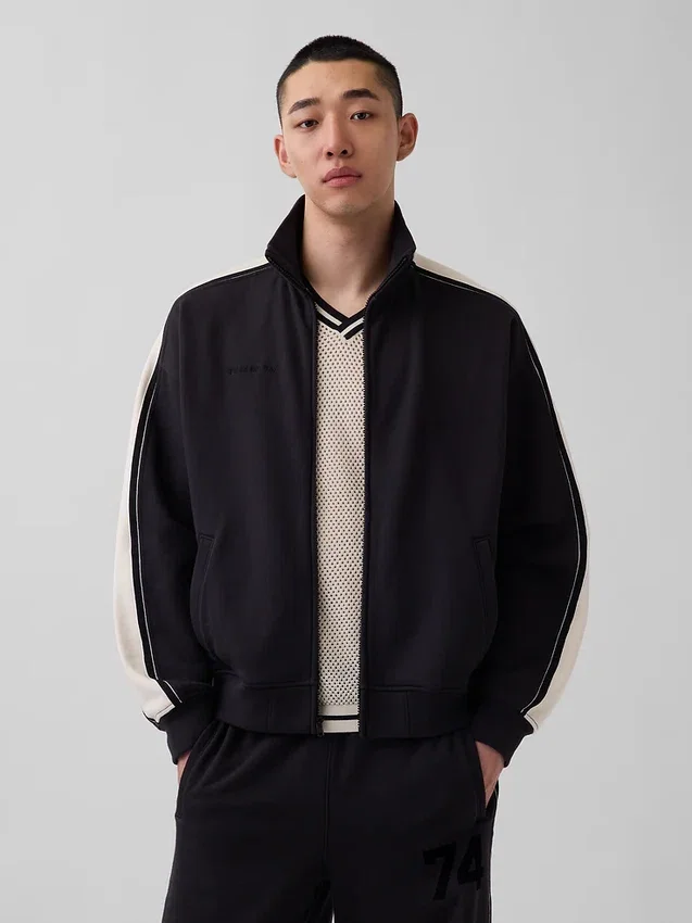 Chaqueta de felpa francesa gruesa Ouigap