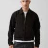 Chaqueta de trabajo de corte cuadrado en denim