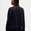 Chaqueta de trabajo tipo swing de denim ultrasuave