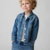 Chaqueta de trabajo vaquera para bebés y niños pequeños