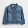 Chaqueta de trabajo vaquera para bebés y niños pequeños