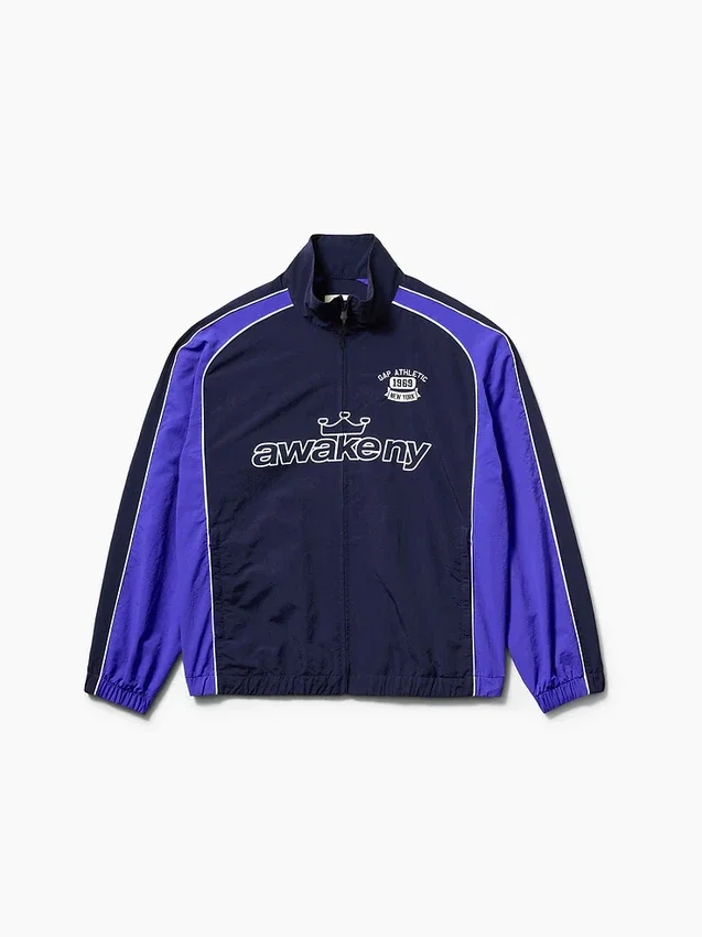 Chaqueta deportiva oversize reciclada GAP × Awake Ny